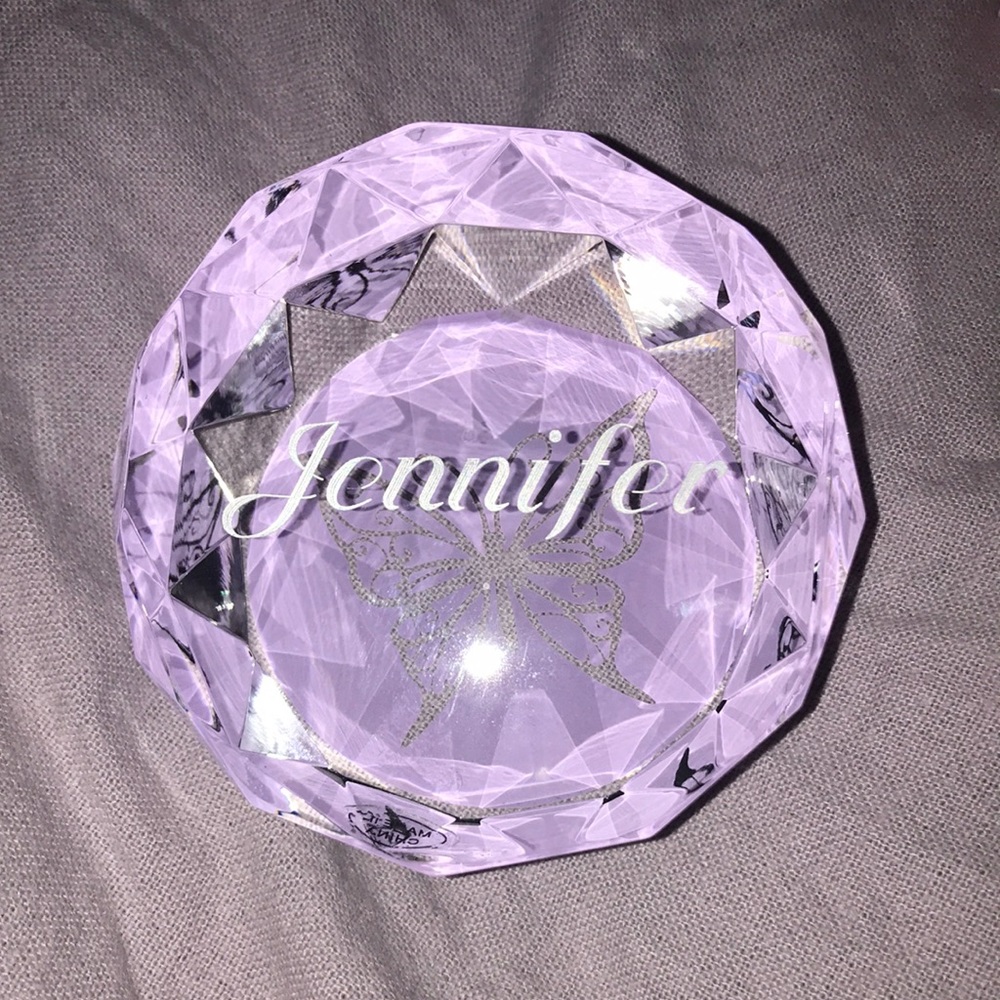 Things Remembered engraved paperweight